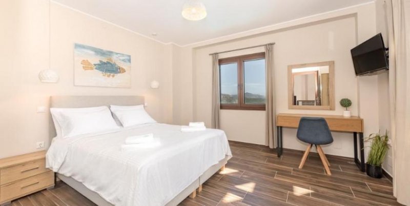 Neo Chorio im Apokoronas Kreta, Neo Chorio: Villa mit atemberaubendem Meer- und Talblick zu verkaufen Haus kaufen